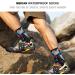 MEIKAN 100% Waterproof Unisex Hiking Socks - Digital Print, Breathable, Trekking & Wading - 1 Pair, Medium, Multicolored - Buy Online on GoSupps.com