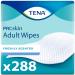 Tena Proskin Ultra Adult Wipes , 6 Pack of 48 Aloe Vera 48 Count (Pack of 6)