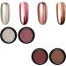 Duufin 22 Color Chrome Nail Powder Set - Metallic Mirror Effect & Holographic Aurora with 22 Eyeshadow Sticks - Buy Online on GoSupps.com