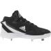 adidas Men's Icon 7 Mid Baseball Shoe 11.5 - Black/White/Silver Metallic - Buy Online on GoSupps.com