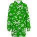 Shop Hanxiulin Women's Christmas Rock Bag Mini Pullover Hoodie Dress - Stylish Long Sleeve Hooded Christmas Apparel | E-Green L - Buy Online on GoSupps.com