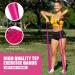 Non-Latex Resistance Bands for Strength Training & Physical Therapy - Pink 1.5m - Buy Online on GoSupps.com