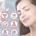 Terjbg 6-Pack 50ml Travel Spray Bottles - Clear Mini Atomizers for Cosmetics & Body Care - Ideal for Travel & Cleaning - Buy Online on GoSupps.com