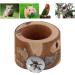 Hztyyier Wooden Hamster Feeding Bowl Hamster Wooden Food Bowl Small Pet Feeding Bowls for Dwarf Syrian Hamsters Gerbils Mice Degus - Buy Online on GoSupps.com