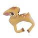 Oli & Carol - Natural rubber biting and bathing toy Olive The Deer bracelet 7 cm
