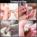 Stainless Steel Cuticle Pusher Tool Cuticle Trimmer for Manicure Pedicure - Buy Online on GoSupps.com