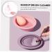 MAGICLULU 1 Set Makeup Brush Cleaning Makeup Brush Cleaner Limpiador De Brochas De Maquillaje Makeup Sponge Cleaner Makeup Brush Scrubber Bowl Cosmetic Mat Makeup Pad Dryer Purple Silicone - Buy Online on GoSupps.com