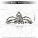 Silver Spider Claw Hair Clips for Women - Metal Non-slip Strong Hold Hair Jaw Clips - Buy Online on GoSupps.com
