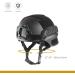 OneTigris Airsoft Helmet MICH 2000 | Adjustable ACH Tactical Helmet with Ear Protection | Front NVG Mount | Side Rail | Black - Buy Online on GoSupps.com