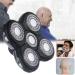 Universal 5 Head Shaving Replacement Blades - Fast Double Ring Hair Cutter for Electric Shavers (Black) - Not for Remington & Skull Razors - Buy Online on GoSupps.com