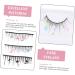 FOMIYES 3 Pairs Fake Eyelashes False Lashes Cluster Lashes Eyelashes Natural Look False Lash Extensions Lashes with Color Fake Lashes Individual Lashes Curly Extend Imitation - Buy Online on GoSupps.com