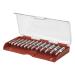 Tipton Ultra Jag Set with 13 Caliber Specific Cleaning Jags and Storage Case for Firearm Cleaning and Maintenance, bronze, red