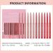 Buy Lip Liner Set - 12 High Pigmented Waterproof Colors | Long Lasting Velvet Slim Makeup for Daily Travel & Parties - International Shipping Available - Buy Online on GoSupps.com