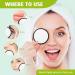 16pcs Reusable Organic Cotton Face Makeup Remover Pads | Washable Cleaning Wipes for Adults and Kids | Includes Laundry Net Bag and Stylish Metal Box | Black Small - Buy Online on GoSupps.com