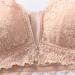 Mastectomy Bralette for Women - Front Lock Sexy V-Neck Underwear Complete Coverage Pocket Style Sizes M-4XL Skin Color - Ideal After Surgery - Buy Online on GoSupps.com