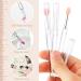Teaaha 6 PCS Lip Scrub Brush Silicone Lip Applicator Reusable with Caps Silicone Lip Brush Makeup Applicator Beauty Tool Kits for Lipstick Lip Mask Lip Gloss Balm Eyeshadow Lip Scrub Applicator - Buy Online on GoSupps.com