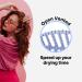 Wet Brush Speed Dry Hair Brush Purple - Vented Design & Ultra Soft HeatFlex Bristles - Go Green Detangler for Pain-Free Hair - Ergonomic Handle for Tangle-Free Styling - Buy Online on GoSupps.com