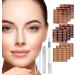 Hooded Eyelid Lifter Strips - Natural Eyelid Stickers for Hooded Eyes Invisible - Waterproof Droopy Eyelid Lifter Eye Tape for Dramatic Lift Heavy Saggy Uneven Mono Eyelids Pochy - Buy Online on GoSupps.com