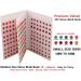 VAMA Multicolour Small Stone Bindi Booklet - 252 Forehead Stickers for Girls & Women | Stylish Bindiya Collection - Buy Online on GoSupps.com