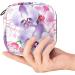 Menstruation Pad Bag with Zipper | Women's Napkin & Tampon Organizer | Stylish Orchid Shading Bag for Girls - Buy Online on GoSupps.com