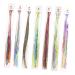 7 Sets Colored Hair Rope Hair Accessories for Girls Hair Tinsel Strands Kids Wigs Girl Scrunchies Colorful Wigs Colored Wig Braided Hair Ropes Tiara Child Ribbon To Weave Polyester