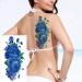 Jeefonna Flowers Temporary Tattoos for Women - 21 Waterproof Fake Rose Peony Body Art Arm Tattoo Stickers - Buy Online on GoSupps.com