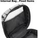 Menstrual Pad Bag with Zipper - Farmhouse Cow Head Tampons & Napkin Pouch for Women & Girls | Eco-Friendly Stylish Storage - Buy Online on GoSupps.com
