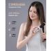 Portable Cordless Hair Straightener Brush | Mini Hot Comb for Women | 60 Mins Battery Life | USB C Rechargeable | Anti-Scald & Ion Smoothing | Lightweight Travel Essential - Buy Online on GoSupps.com