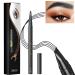 Housn eyebrow pencil eyebrow pencil microblading waterproof eyebrow pencil eyebrow pencil with forklip long-lasting microblading pen Eyebrow Pencil Black-04