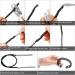 Stainless Steel FID Set Paracord Stitching Set Paracord FID Marlinspike Set Including Paracord Stitching Lacing Stitching Needles and Smoothing Tool Knotter Tools for Leather Paracord Work - Buy Online on GoSupps.com