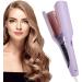 Electric Curling Wand Curling Iron Crimper 32mm Temperature Adjustable Wave Heated Iron Volumizing Curling Wand Portable Hairstyle Iron for Colleague Dorm Home Travel and Salon - Buy Online on GoSupps.com