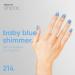 alessandro Striplac UV nail polish Baby Blue Shimmer opaque & scratch resistant up to 15 days easy to apply gentle removal technology vegan blue 65 ml - Buy Online on GoSupps.com