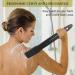Ozzptuu Natural Bristle Long Wooden Handle Body Bath Back Brush - Black - Buy Online on GoSupps.com
