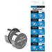 10 Pack SR621SW 364 363 LR621 164 AG1 1.5V Button Cell Watch Battery