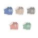 5 Pcs Baby Knee Pads Baby Knee Protectors for Crawling Baby Crawling Anti Slip Knee Pads Crawling Safety Protector Unisex Baby Toddlers Kneepads Anti-Slip Soft Cotton Breathable for 0-36 Months