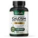 Built By Nature Calcium Supplement for Women Calcium 1200mg with Vitamin D3 Bone & Immune Support Easier to Swallow Calcium Supplements with Vitamin D 120 Tablets