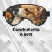 Buy SSIMOO Corgi Floral Sleep Mask - Adjustable Breathable Eye Mask for Comfortable Sleep | International Shipping - Buy Online on GoSupps.com