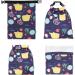 Hisprout Waterproof Reusable Diaper Wet Bag (Ocean World) | Grab and Go Essentials - Buy Online on GoSupps.com