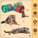 22PCS BWOGUE Cat Toys Set - Interactive Collapsible 3 Way Cat Tunnels, Feather Toy, Crinkle Balls, Bells & More for Indoor Cats, Kittens, and Small Pets - Buy Online on GoSupps.com