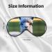 Cute Llama Print Eye Mask - Soft Double-Sided Light Blocking for Better Sleep | International Shipping - Buy Online on GoSupps.com