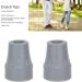 2 Pcs Crutch Crutch Tips Anti Slip Cane Inner Diameter 19Mm Crutch Walking Stick Accessories for Feet & Tips for Cane Rubber Pad - Buy Online on GoSupps.com