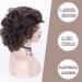SEVENCOLORS Short Brown Curly Wig for Black Women - Big Curly Bob Style | Synthetic Hair - Buy Online on GoSupps.com