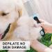 Double-Sided Dog & Cat Comb - Stainless Steel Pet Care Brush for Short & Long Hair - Flea & Undercoat Removal (Blue) - Buy Online on GoSupps.com