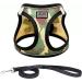 Suredoo Dog Harness with Leash - Reflective Anti-Train Chest Harness for Small Dogs Puppies & Cats (XS Camo Green) | International Shipping - Buy Online on GoSupps.com