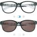 YEIN Bifocal Reading Glasses & Photochromic Sunglasses for Men & Women | Stylish 8025 Black Brown - 3.0x - International Shipping Available - Buy Online on GoSupps.com