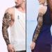 Konsait 15 Sheets Large Temporary Tattoos | Full Arm Tattoo Sleeves for Men and Women | Black Body Stickers | Fake Body Art - Buy Online on GoSupps.com