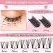 72 Pcs Individual Cluster Lashes | DIY Lash Extension | 10-16mm Volume Wispy Lashes | Super Thin Band | Reusable & Comfortable | Sassy C-8-16mix - Buy Online on GoSupps.com