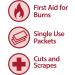 Globe First Aid Burn Cream Packets - Box of 144 | Advanced Relief for Minor Burns, Cuts, and Scrapes - Buy Online on GoSupps.com