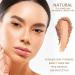 Bellaterra Cosmetics Mineral Powder Foundation | Long-Lasting All-Day Wear | Buildable Coverage | SPF 15 | Natural (9g) - Buy Online on GoSupps.com