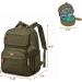 BabbleRoo Large Diaper Bag Backpack - Army Green | Includes Changing Mat Pacifier Bag & Stroller Straps - Perfect for Parents - Buy Online on GoSupps.com